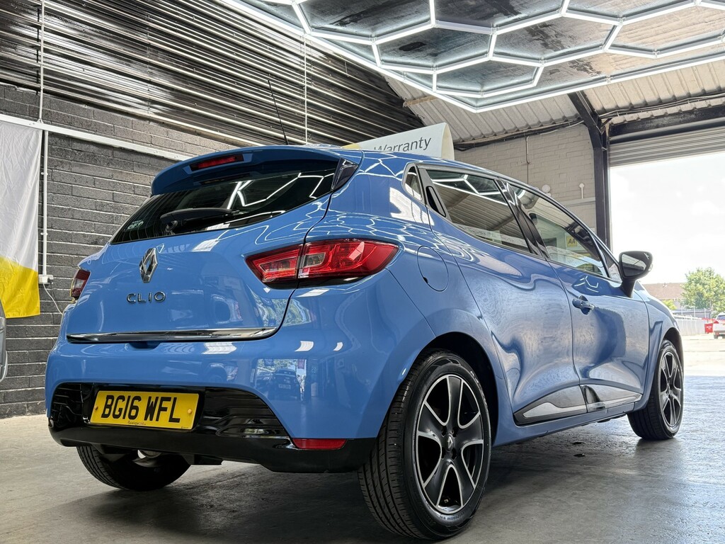 Renault Clio Hatchback 1.2 Dynamique Nav 1.2 16V 75 Apply For BG16WFL Blue #5