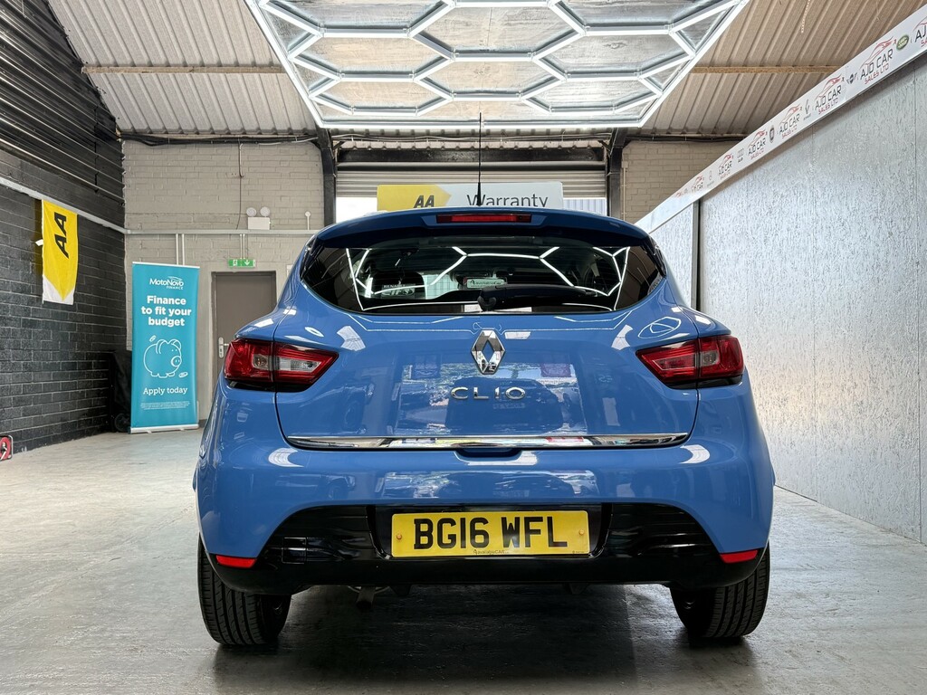 Renault Clio Hatchback 1.2 Dynamique Nav 1.2 16V 75 Apply For BG16WFL Blue #4