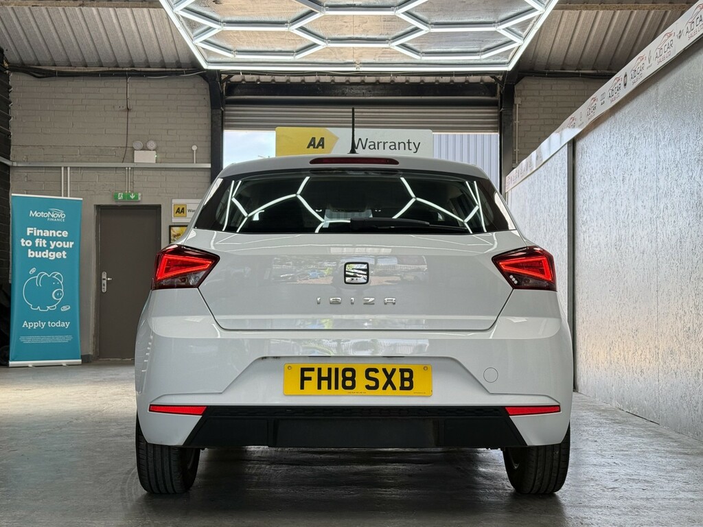 Seat Ibiza Hatchback 1.0 Mpi Se Technology Apply For Finance FH18SXB White #4