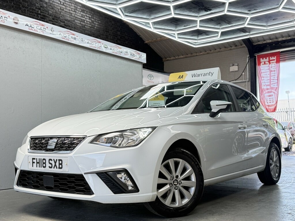 Seat Ibiza Hatchback 1.0 Mpi Se Technology Apply For Finance White