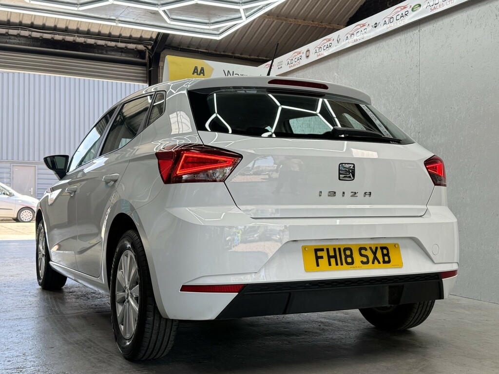 Seat Ibiza Hatchback 1.0 Mpi Se Technology Apply For Finance FH18SXB White #3