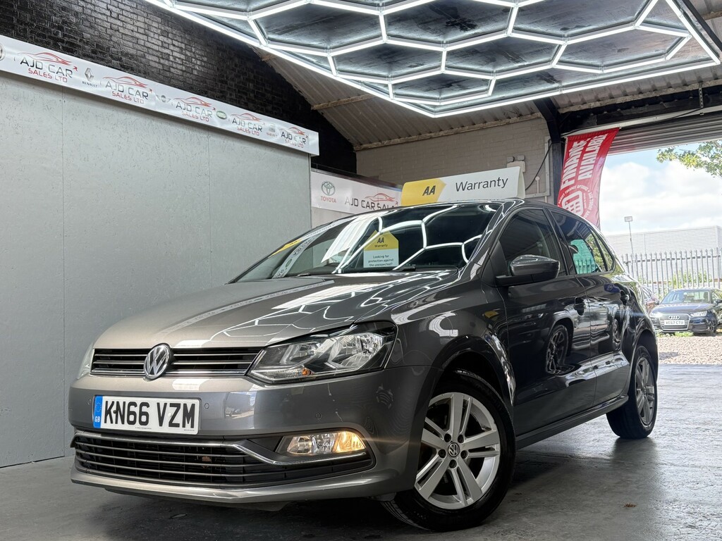 Volkswagen Polo Hatchback 1.0 Bluemotion Tech Match Apply For Fin Grey
