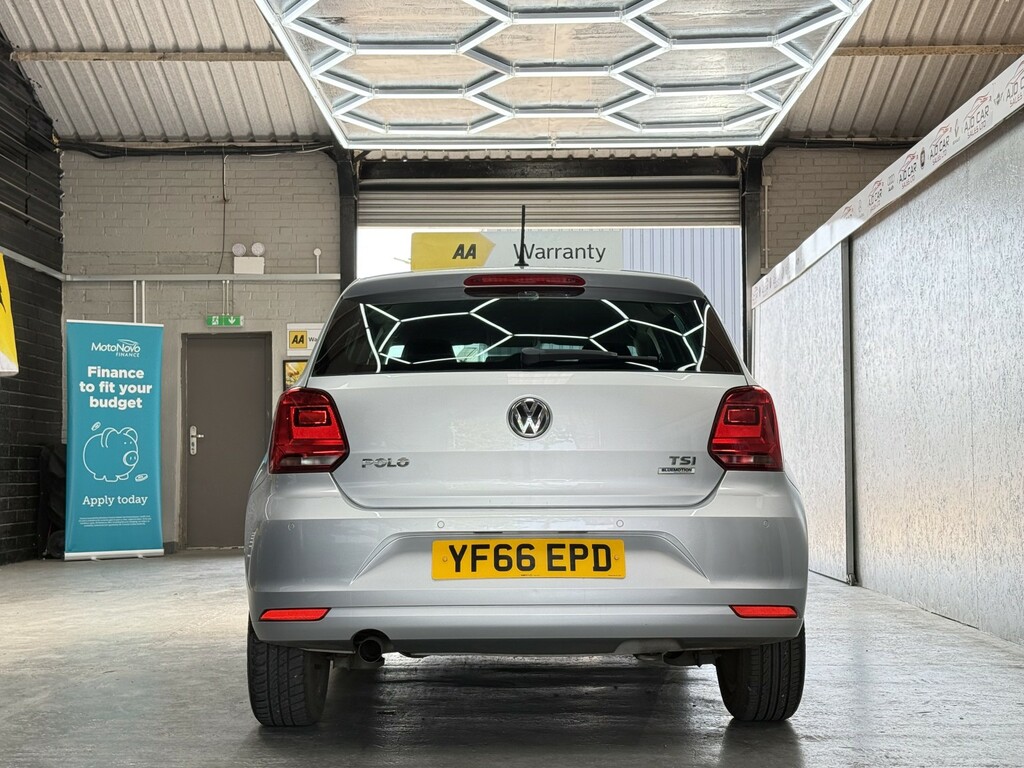 Volkswagen Polo Hatchback 1.2 Tsi Bluemotion Tech Match Apply For YF66EPD Silver #4