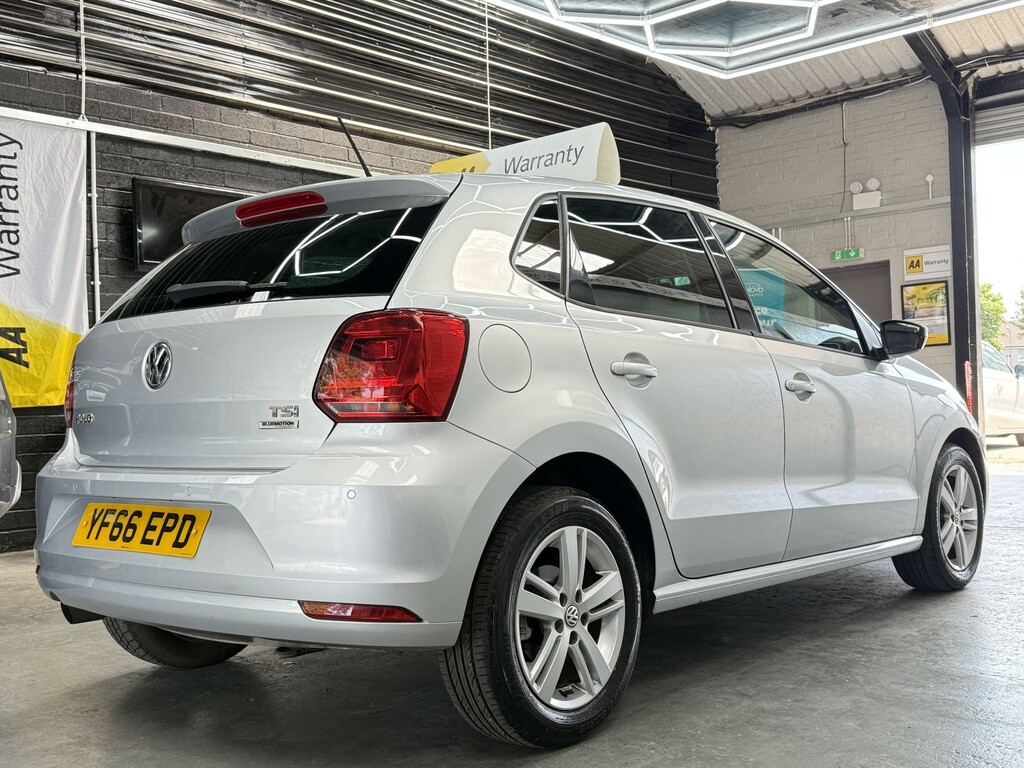 Volkswagen Polo Hatchback 1.2 Tsi Bluemotion Tech Match Apply For YF66EPD Silver #5