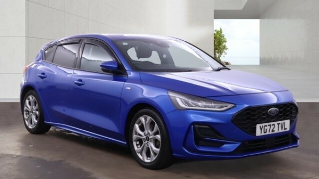 Ford Focus 1.0 Focus St-line 1.0L Ecoboost 125Ps Fwd 6 Blue