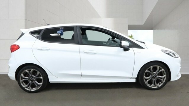 Ford Fiesta Hatchback 1.0 T Ecoboost St-line Apply For Financ White #6