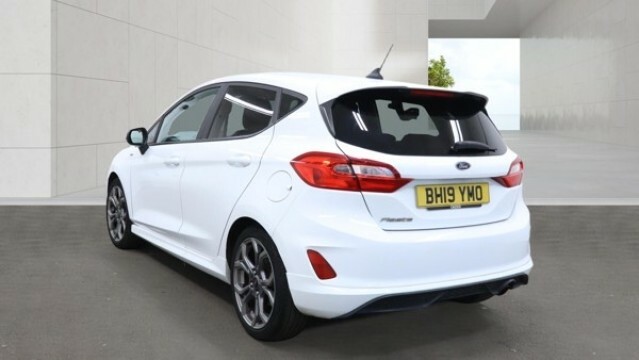 Ford Fiesta Hatchback 1.0 T Ecoboost St-line Apply For Financ White #4