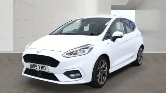 Ford Fiesta Hatchback 1.0 T Ecoboost St-line Apply For Financ White #2