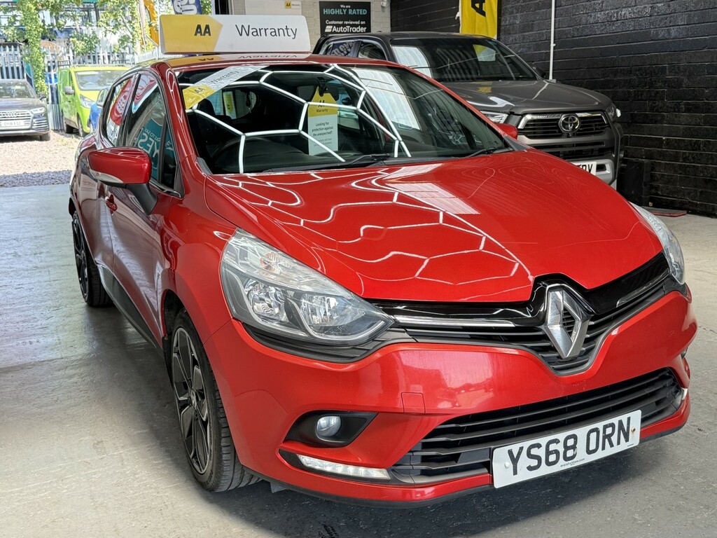 Renault Clio Hatchback 0.9 Iconic Tce 90 My18 Apply For Financ YS68ORN Red #6