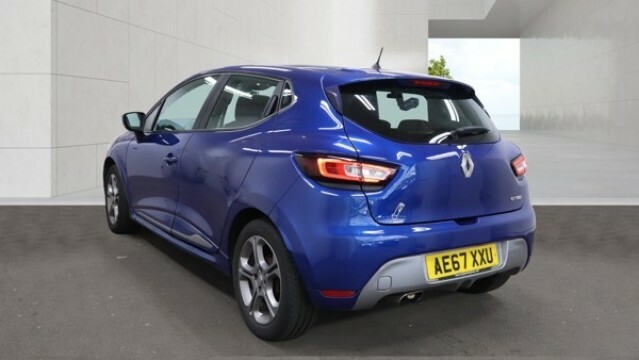 Renault Clio Hatchback 0.9 Dynamique Nav Tce 90 Apply For Fina AE67XXU Blue #4