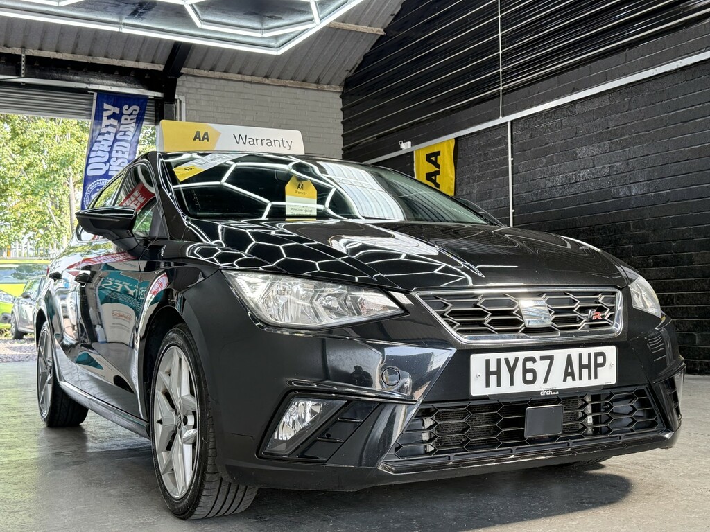 Seat Ibiza 1.0 Tsi Fr Apply For Finance On Our Website Black #6