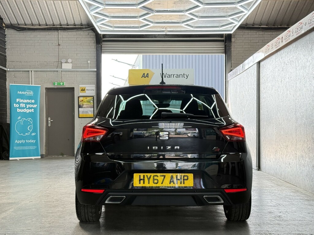 Seat Ibiza 1.0 Tsi Fr Apply For Finance On Our Website Black #4