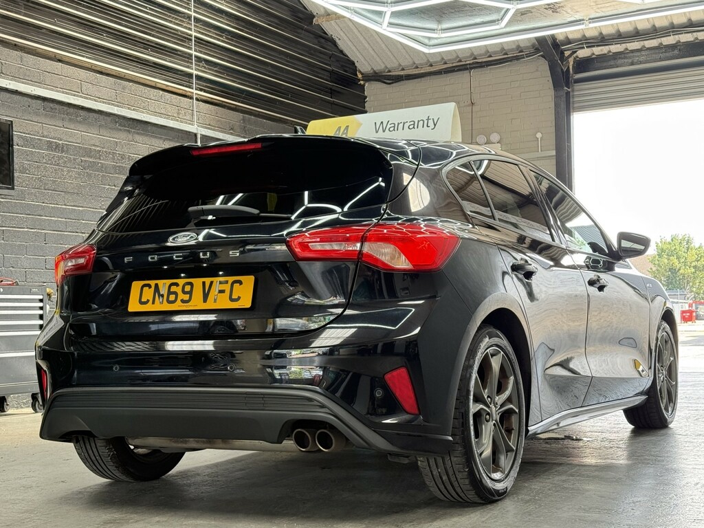 Ford Focus Hatchback 1.0 T Ecoboost St-line Apply For Financ CN69VFC Black #5