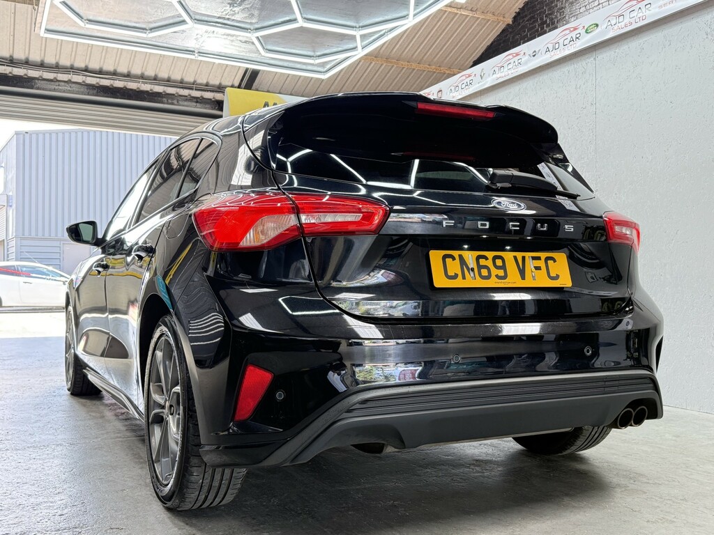 Ford Focus Hatchback 1.0 T Ecoboost St-line Apply For Financ CN69VFC Black #3
