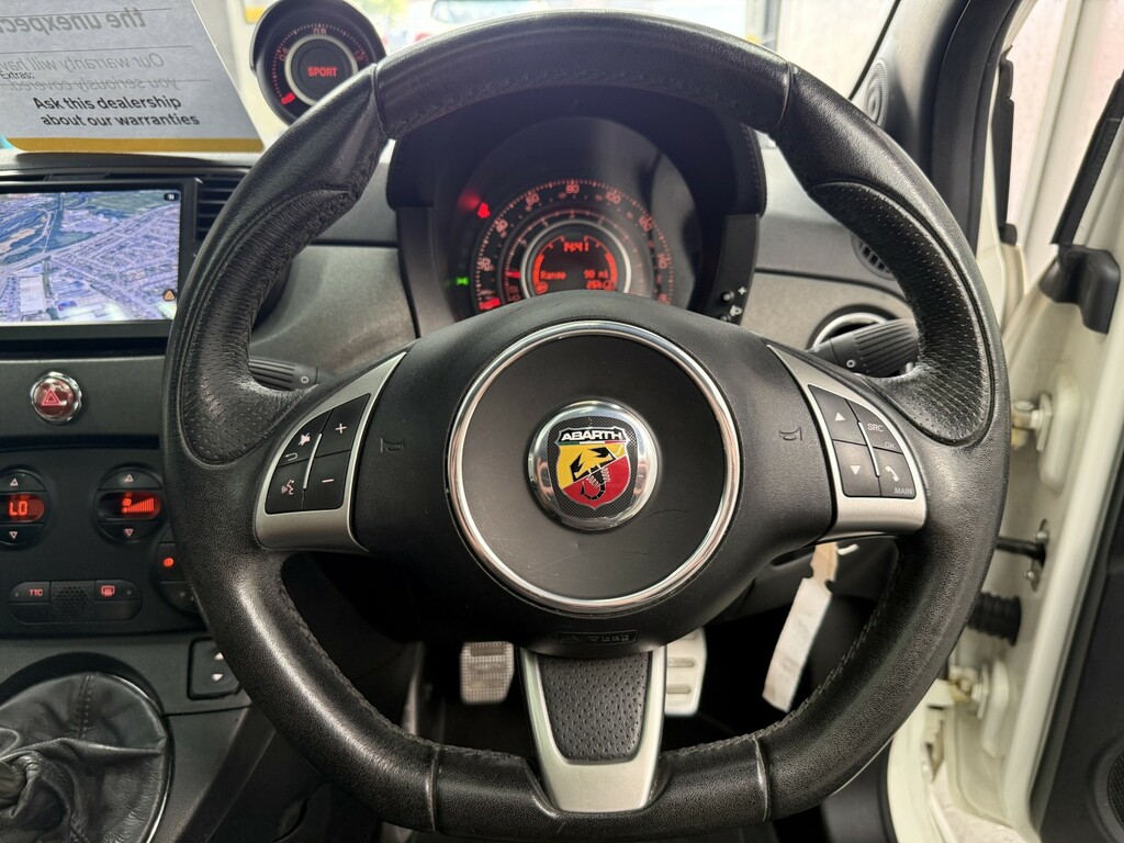 Abarth 595 1.4 T-jet Turismo Euro 5 White #16