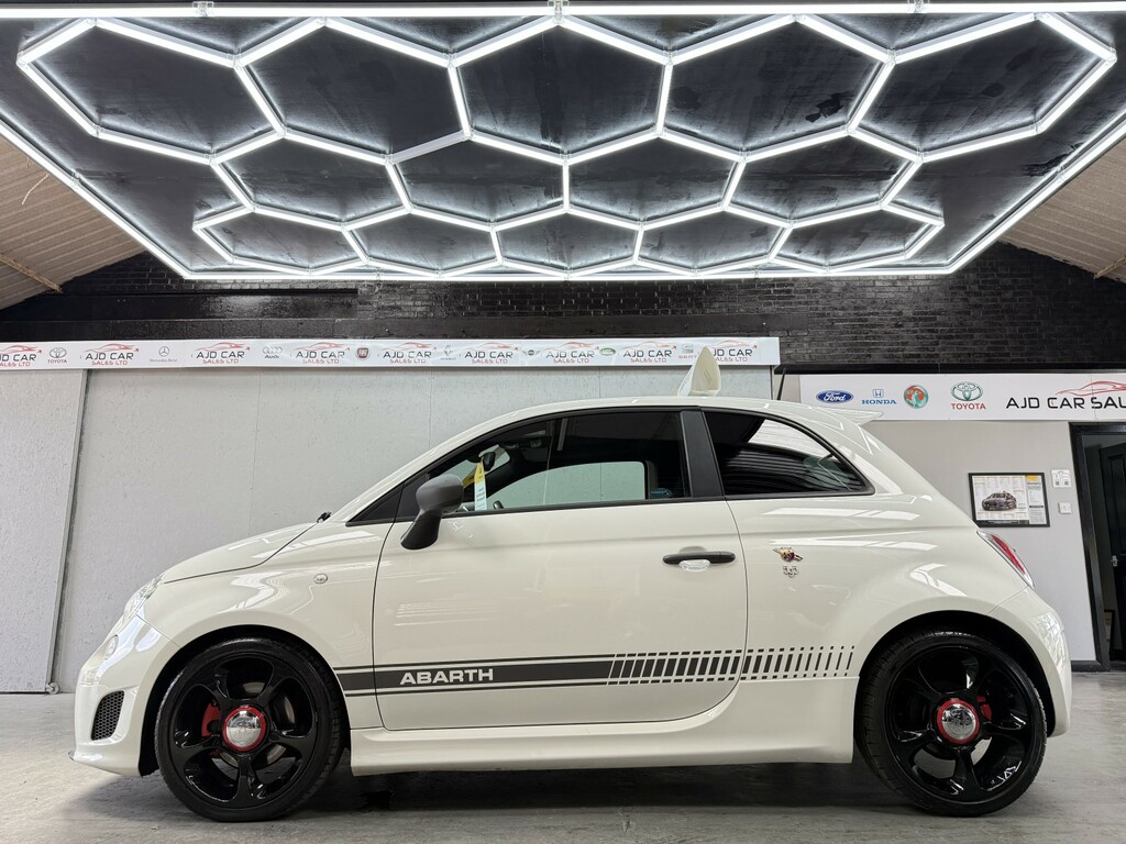 Abarth 595 1.4 Abarth S1 1.4 Tjet 160Bhp 595 Competizione F White #2