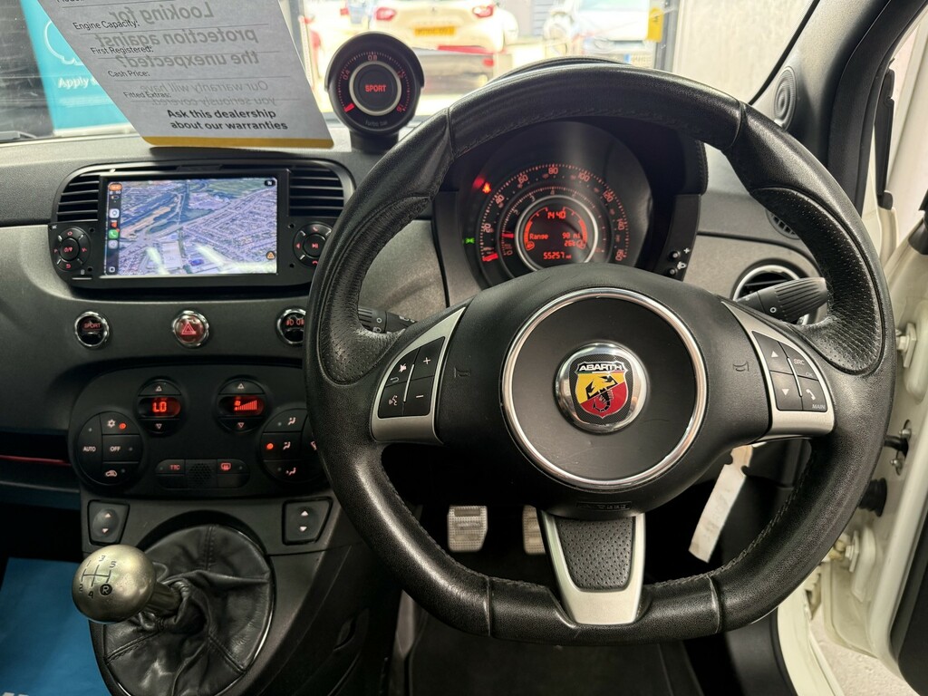 Abarth 595 1.4 T-jet Turismo Euro 5 White #14