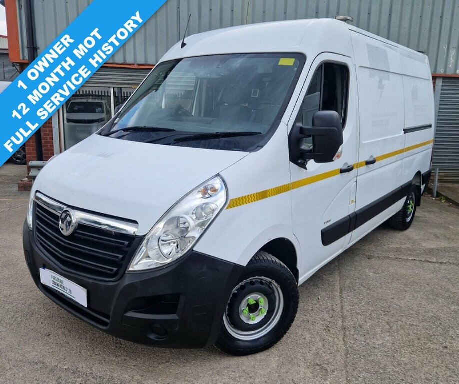Vauxhall Movano Mpv White