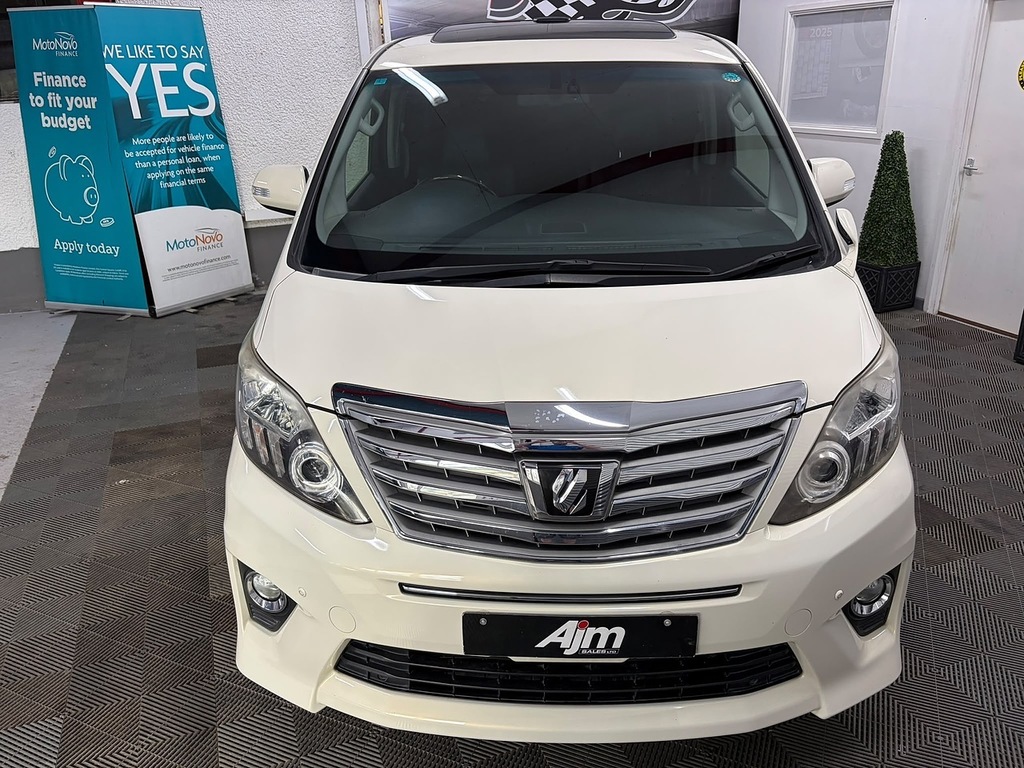 Toyota Alphard 240S C Package U835 White #3