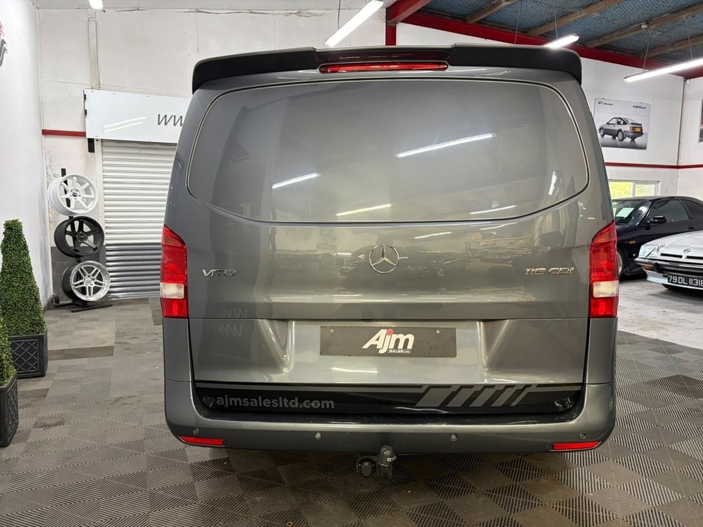 Mercedes-Benz Vito 1.6 111 Cdi Fwd L2 Euro 5 6Dr White #7