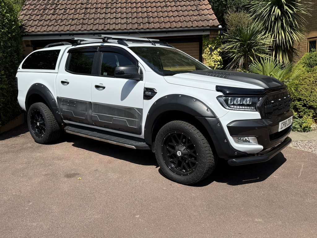 Ford Ranger Wildtrak White #3