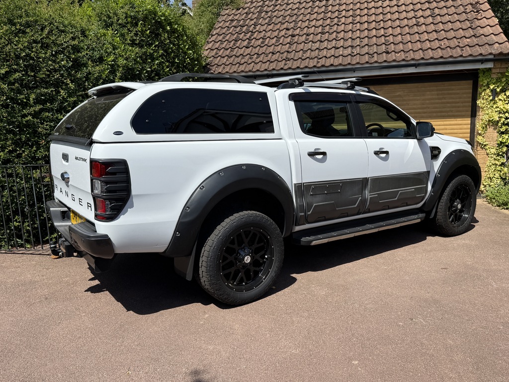 Ford Ranger Wildtrak White #6