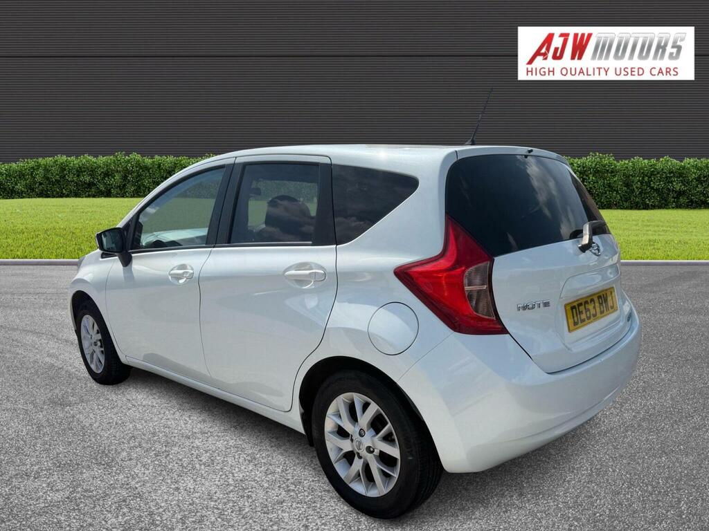 Nissan Note 1.2 12V Acenta Euro 5 Ss White #6