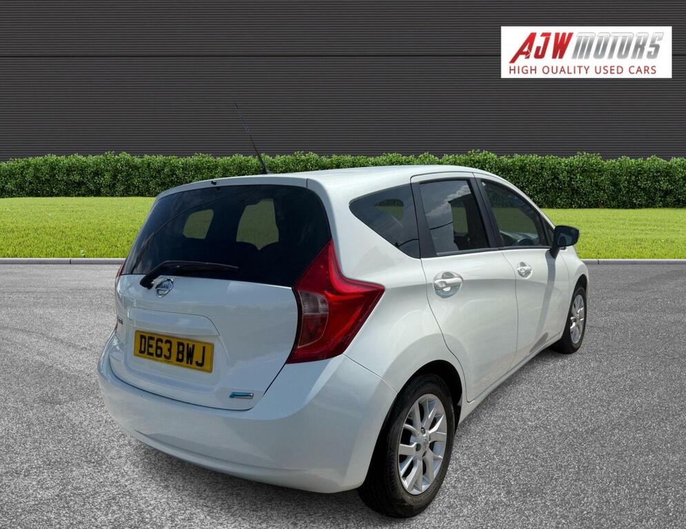 Nissan Note 1.2 12V Acenta Euro 5 Ss White #4