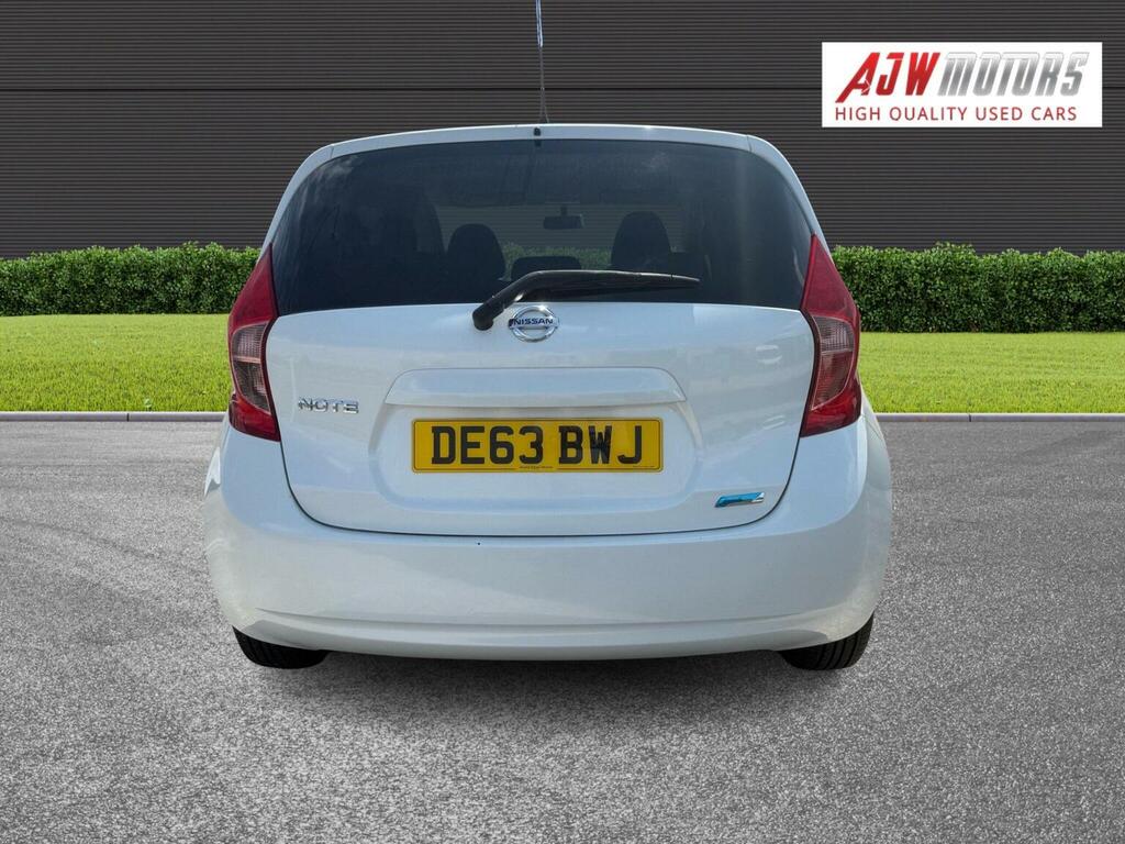 Nissan Note 1.2 12V Acenta Euro 5 Ss White #5