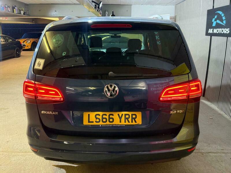 Volkswagen Sharan 2.0 Tdi Bluemotion Tech Se Mpv Dsg Euro White #15