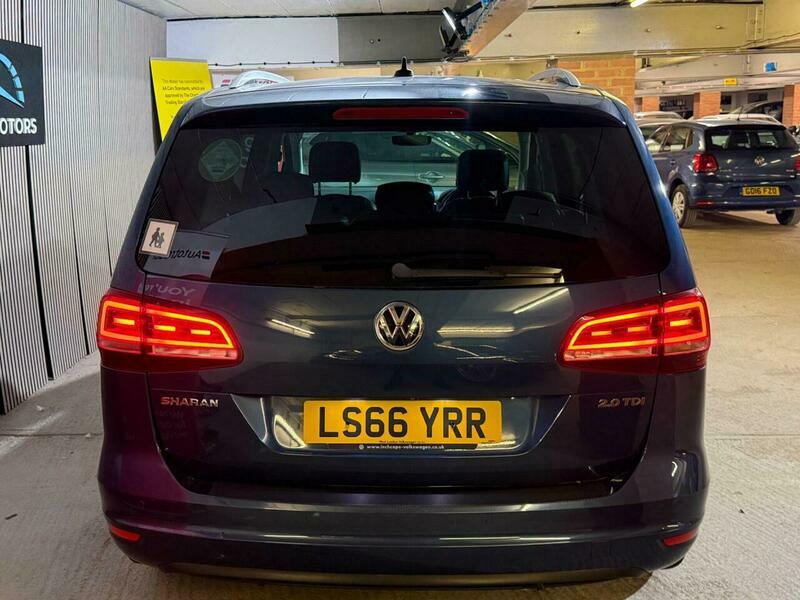 Volkswagen Sharan 2.0 Tdi Bluemotion Tech Se Mpv Dsg Euro White #14