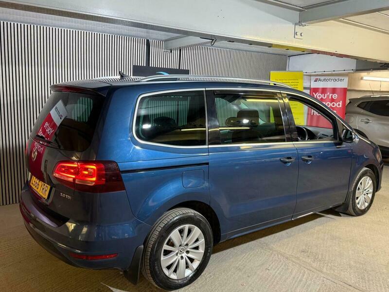 Volkswagen Sharan 2.0 Tdi Bluemotion Tech Se Mpv Dsg Euro White #17