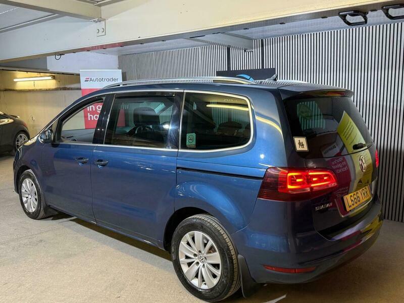Volkswagen Sharan 2.0 Tdi Bluemotion Tech Blue #4