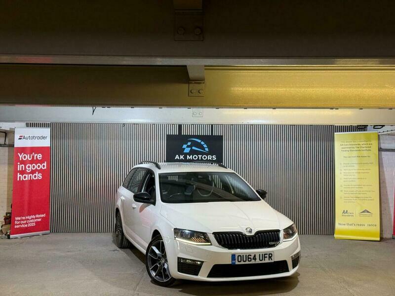 Skoda Octavia 2.0 Tdi Vrs Euro White #5