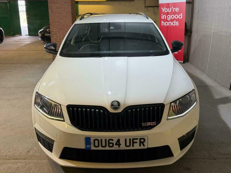 Skoda Octavia 2.0 Tdi Vrs Euro White #2