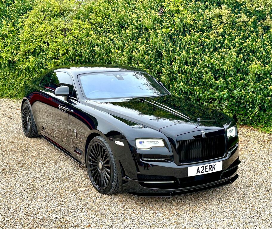 Rolls-Royce Wraith 6.6L V12 Coupe Euro 6 6 Black #3