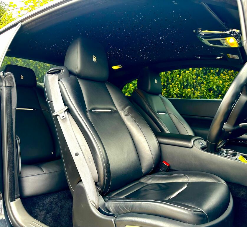 Rolls-Royce Wraith 6.6L V12 Coupe Euro 6 6 Black #6
