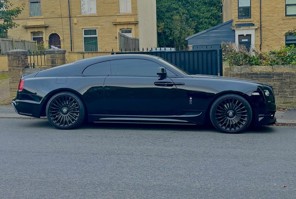 Rolls-Royce Wraith 6.6L V12 Coupe Euro 6 6 Black #4