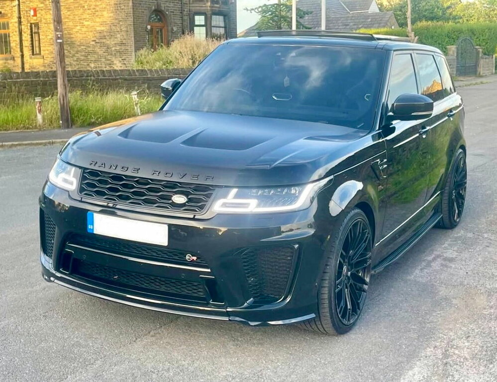 Land Rover Range Rover Sport 5.0 P575 V8 Svr Suv 4Wd Euro 6 S KT68HMG Black #6
