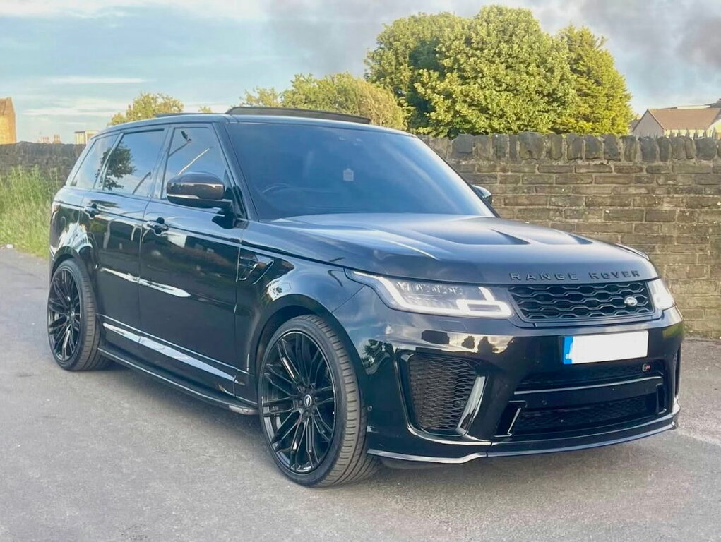Land Rover Range Rover Sport 5.0 P575 V8 Svr Suv 4Wd Euro 6 S Black
