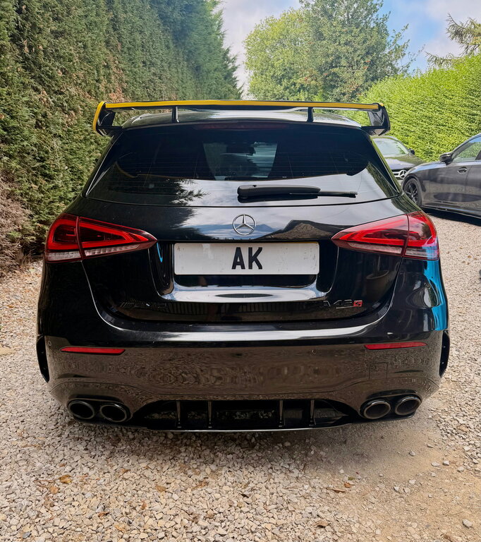 Mercedes-Benz A Class 2.0 A45 Amg S Hatchback 8G-dct 4Matic Black #5