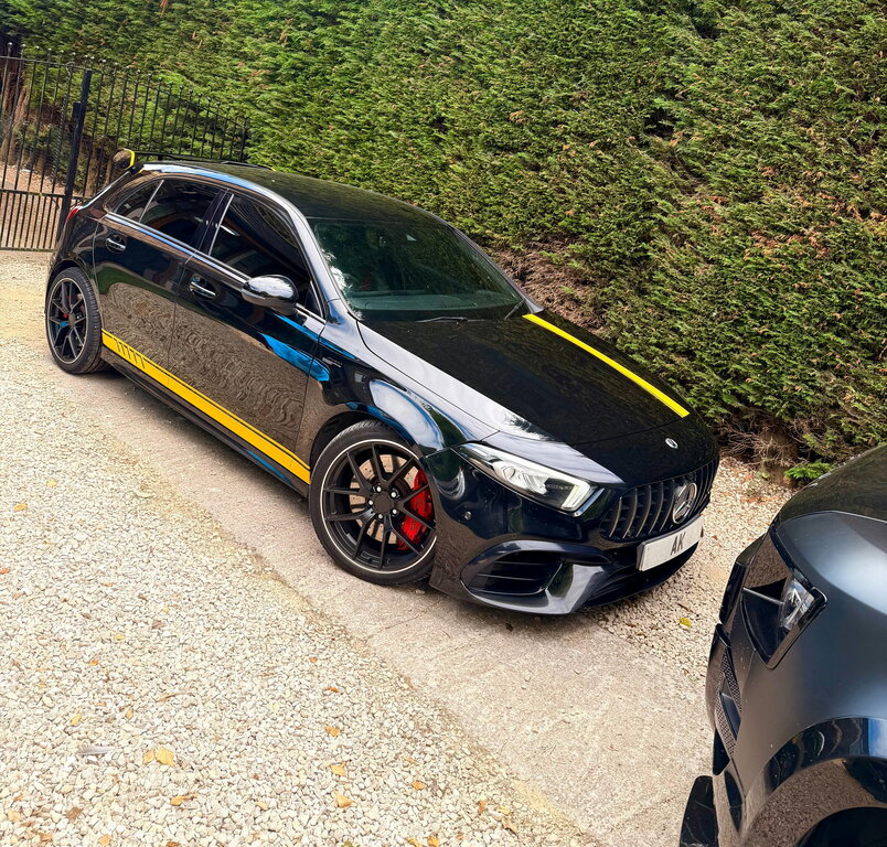 Mercedes-Benz A Class 2.0 A45 Amg S Hatchback 8G-dct 4Matic Black #3