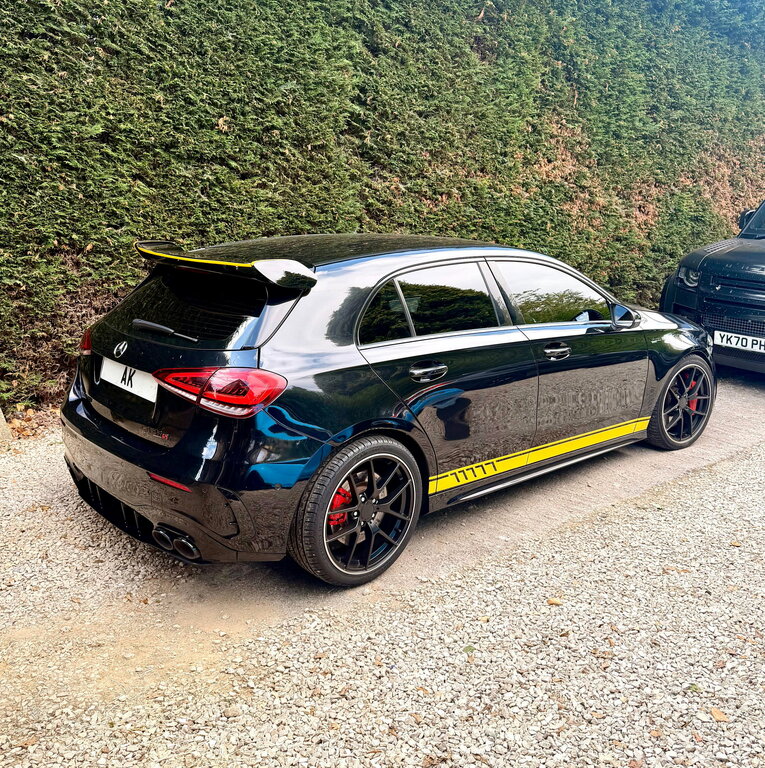 Mercedes-Benz A Class 2.0 A45 Amg S Hatchback 8G-dct 4Matic Black #2