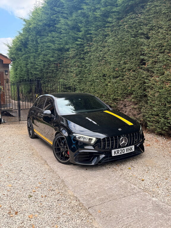 Mercedes-Benz A Class 2.0 A45 Amg S Hatchback 8G-dct 4Matic Black #4