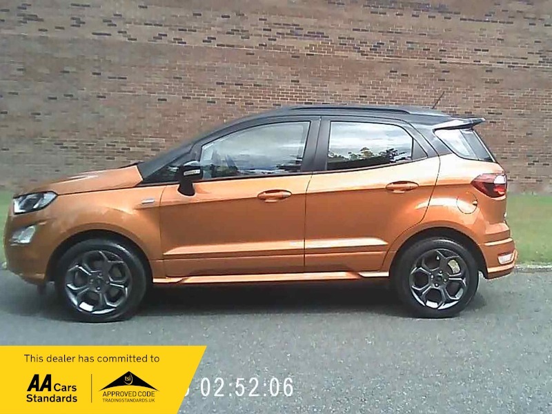 Ford Ecosport St-line Orange
