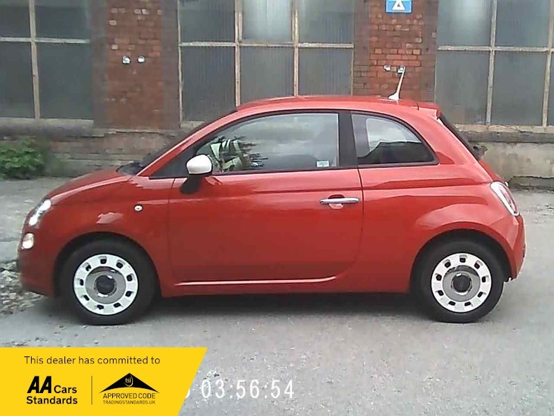 Fiat 500 Colour Therapy Red