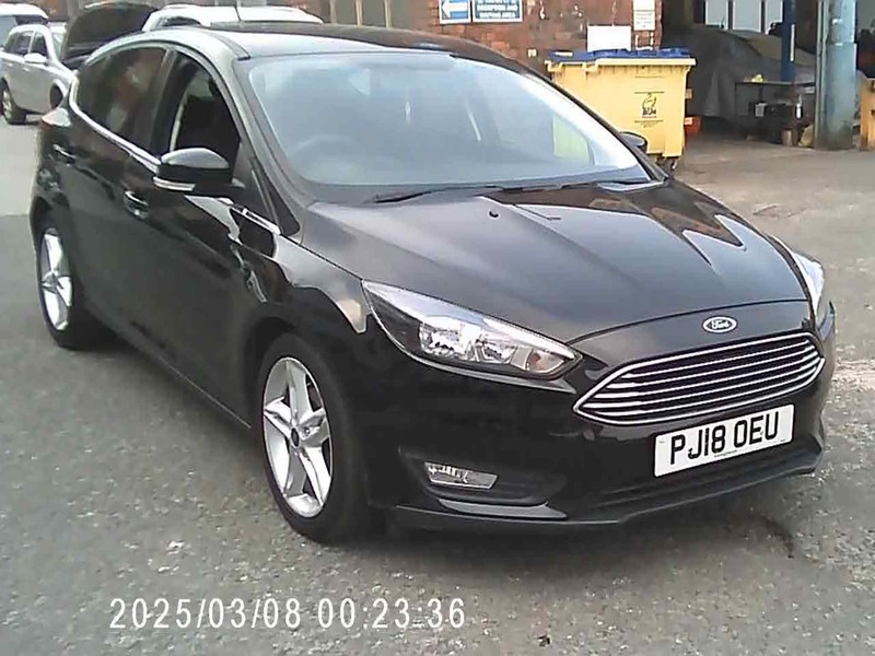 Ford Focus Zetec Edition PJ18OEU Black #2