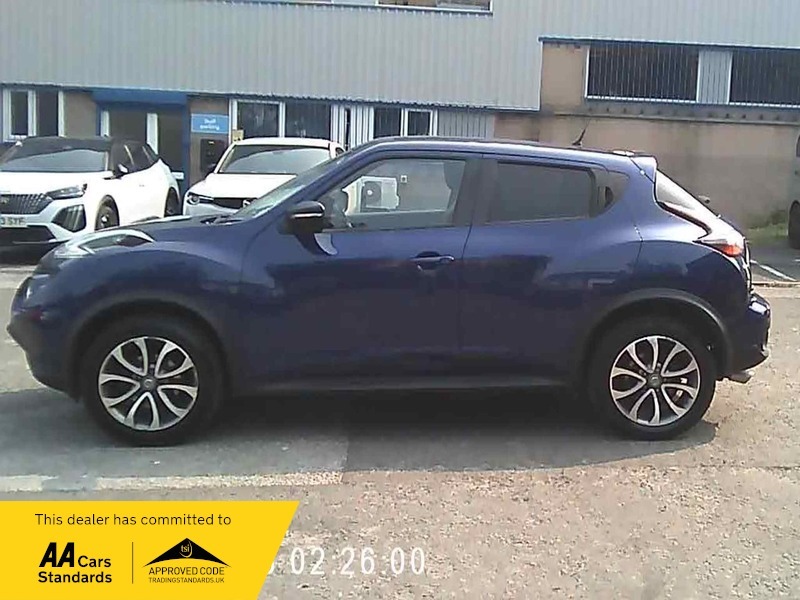 Nissan Juke Tekna Dci Blue