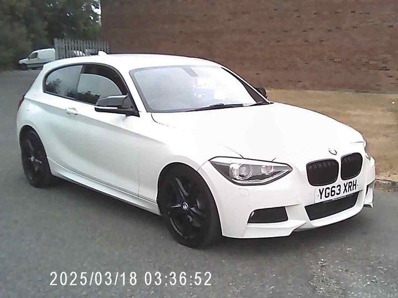 BMW 1 Series 118D M Sport White #3