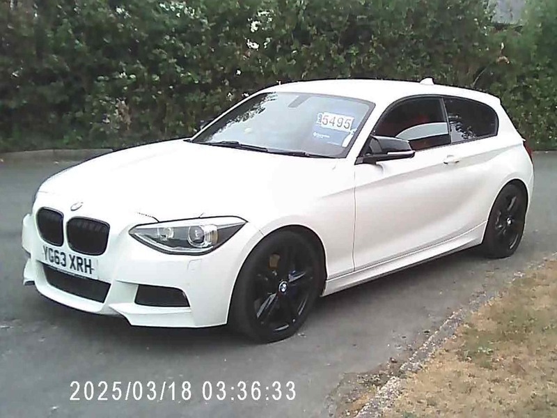 BMW 1 Series 118D M Sport White #2